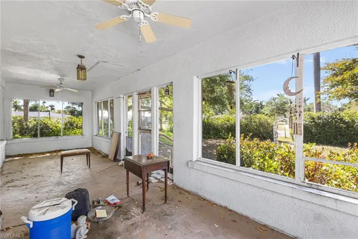 Large covered front porch