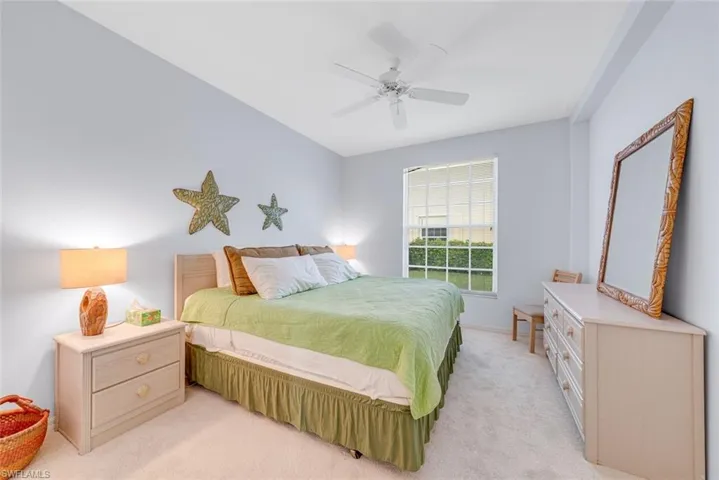 Spacious guest bedroom