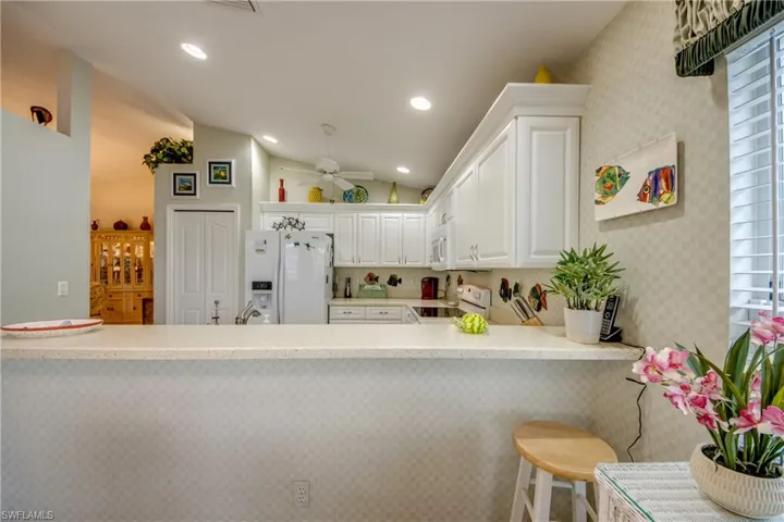 Custom Kitchen Cabinetry and Corian Counter-tops installed by Cornerstone Kitchens in 2023.