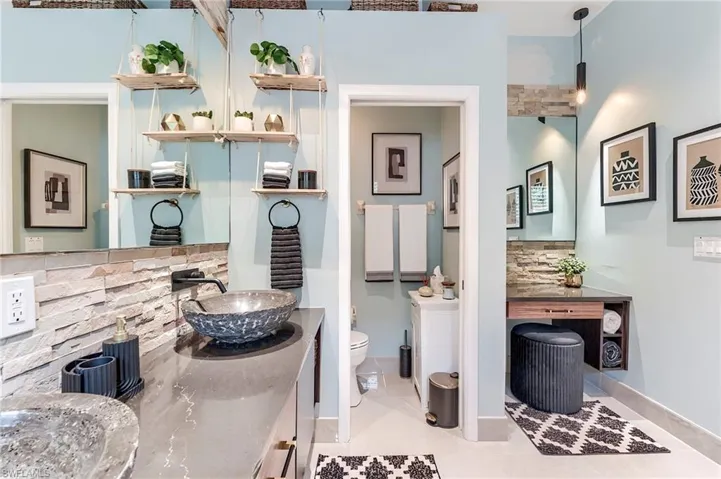 Completely renovated Master Bath