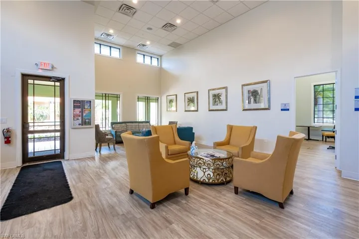 View of building lobby