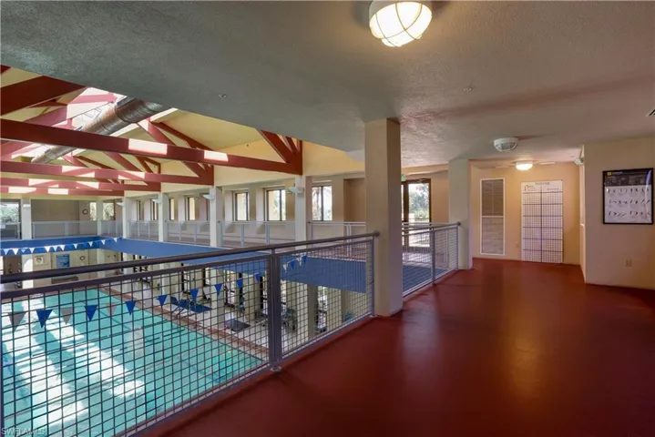 View of pool