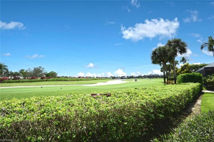 A view of the 1st hole fairway
