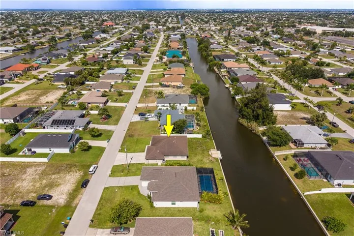 Waterfront property with canal access