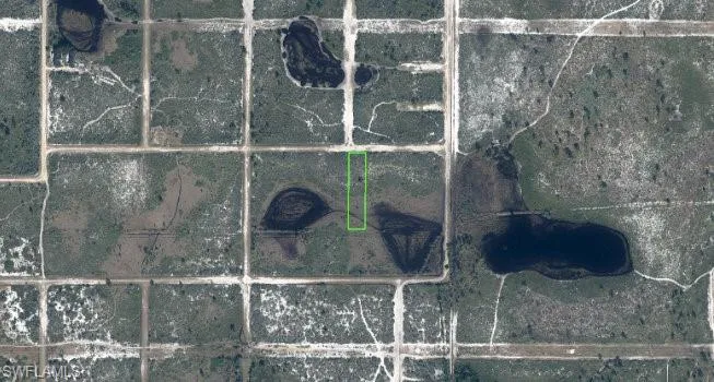 Aerial view of property's location