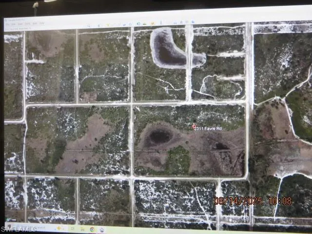 Aerial view of property's location