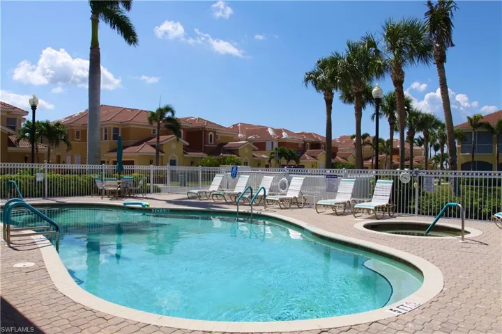 Community pool with club house