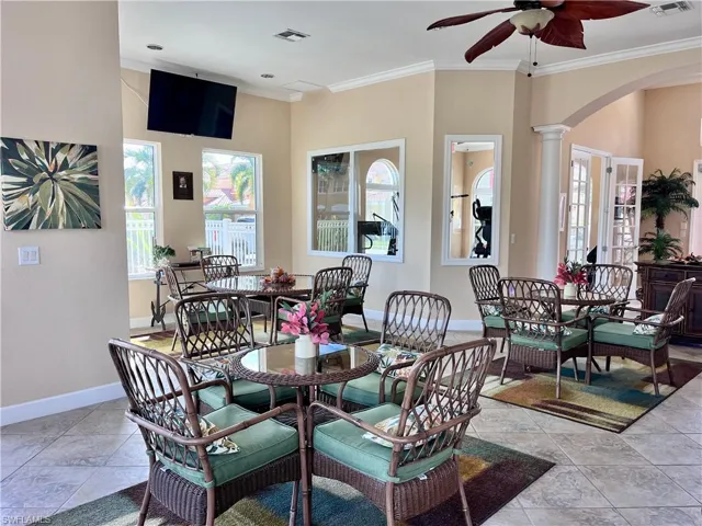 Community Rooom for entertaining and events.