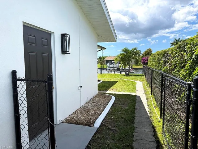 Right side of home