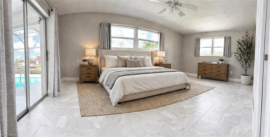 Master Bedroom virtually staged