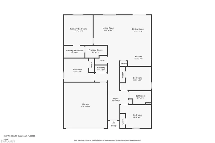 View of property floor plan