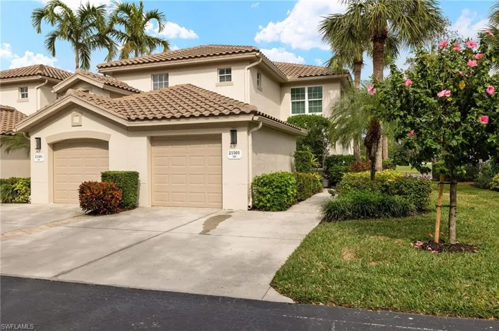 Spacious side entrance with screened enclosure.