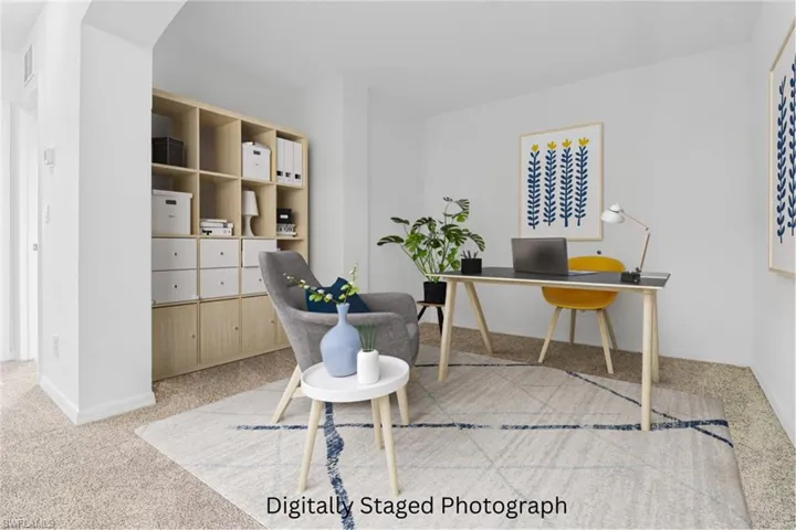 Flex SpaceVirtually staged photo