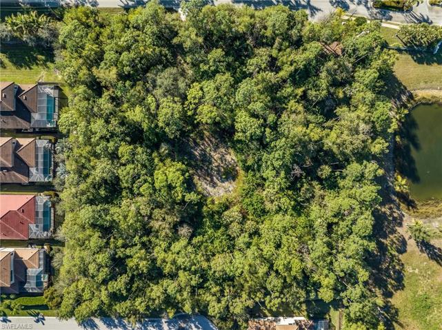 Naples lifestyle with a vacant wooded lot awaiting your creative vision!