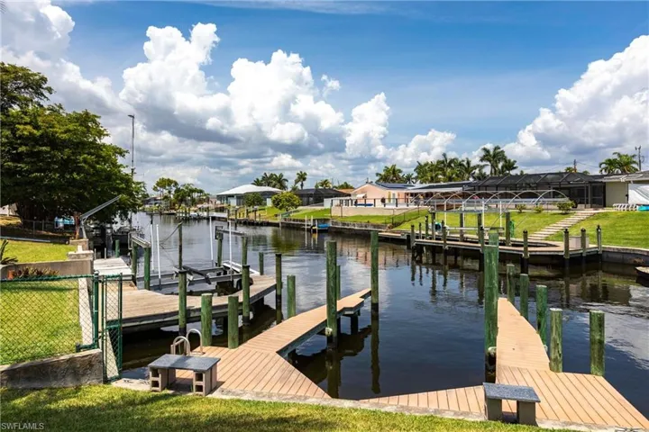 Newer dock area with quick access to the river