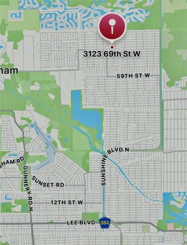 Map location