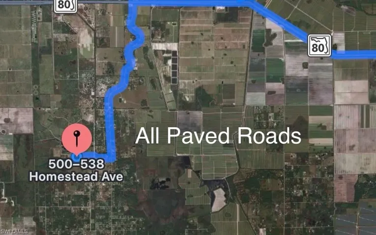 Map location