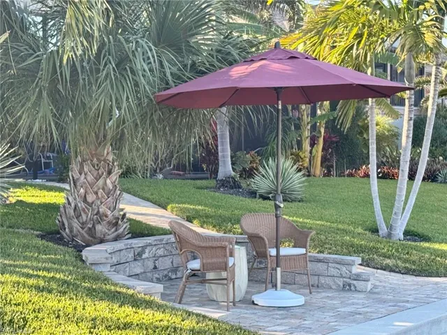 View of a patio