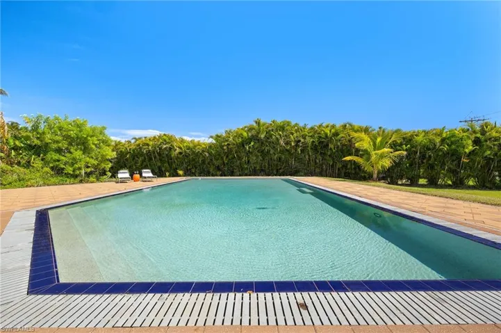 View of outdoor pool