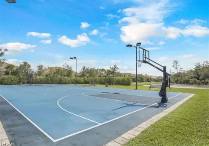 Outdoor Basketball Court