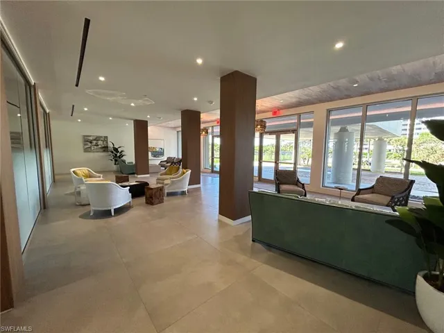 View of building lobby