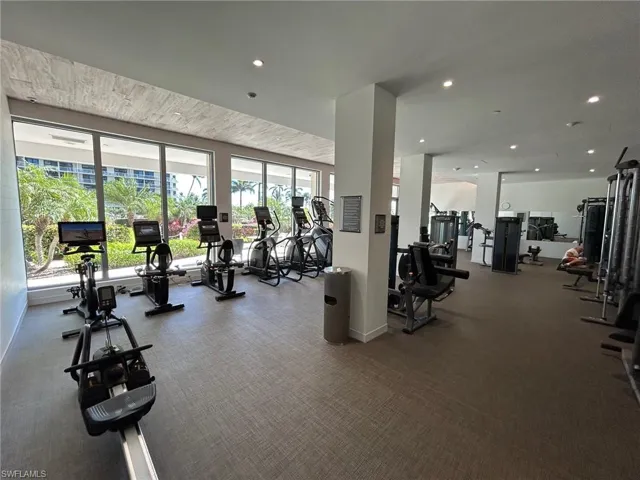View of exercise room