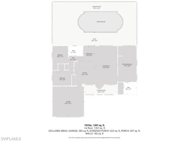 View of floor plan / room layout