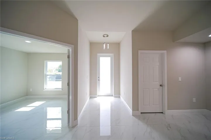 The Front Door Has Hurricane Safety Glass And Lets In A Lot Of Natural Light!