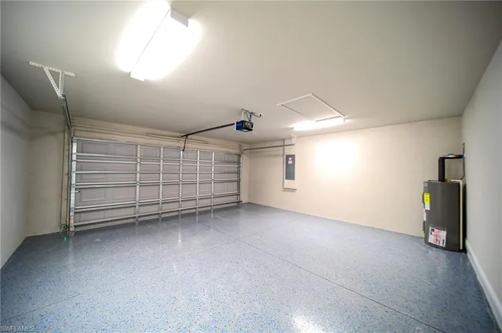 The Oversized Garage Comes With An Epoxy Floor Coating!