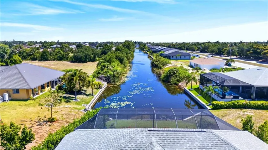 Waterfront property with canal access