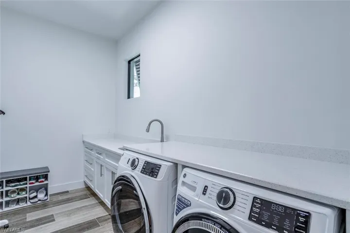 Laundry with washer and dryer