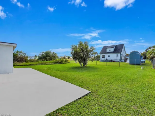 Spacious Backyard