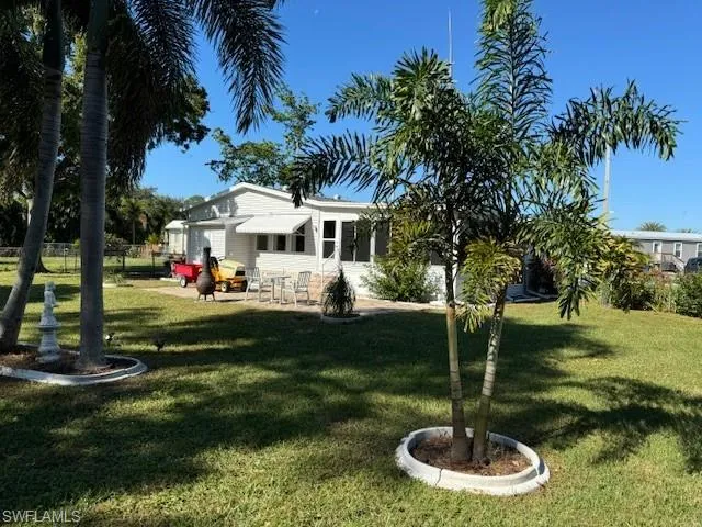 View of yard featuring a patio area
