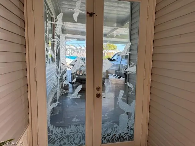 View of doorway to outside