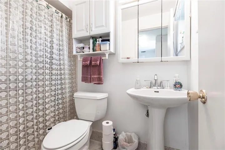 Bathroom with toilet