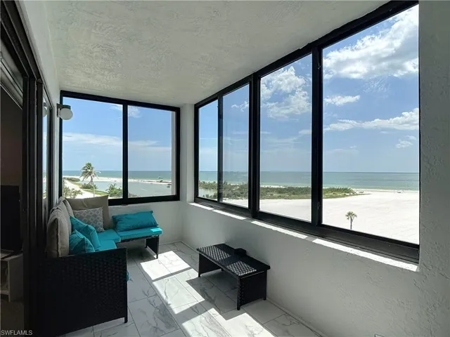 Water view featuring nearby beach