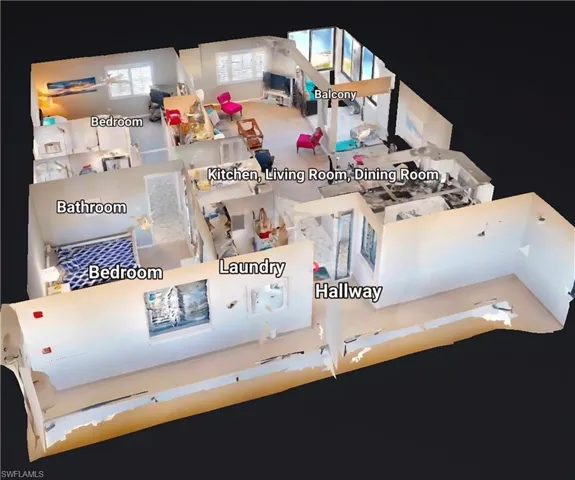 View of floor plan / room layout