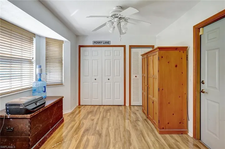 Kitchen area, laundry and garage