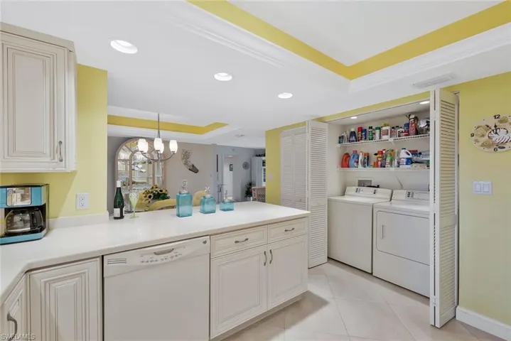 Newer Cabinetry and solid surface counters