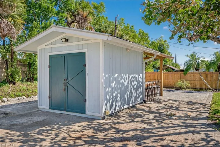 View of shed
