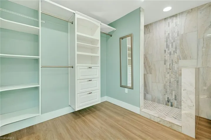View of closet