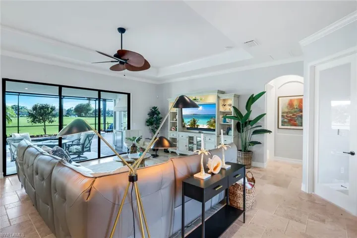 Southern exposure golf course views and beautiful natural light!