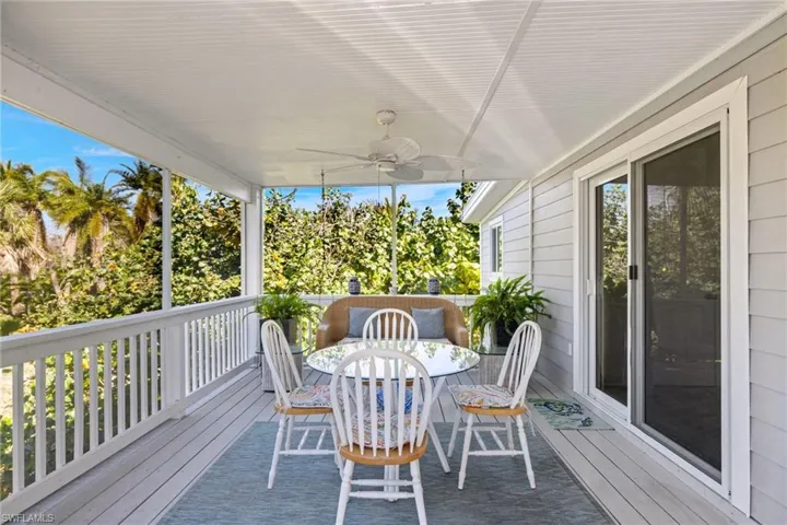 Screened Porch Dining