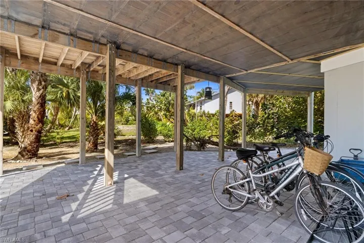 Covered Patio/Bike Storage