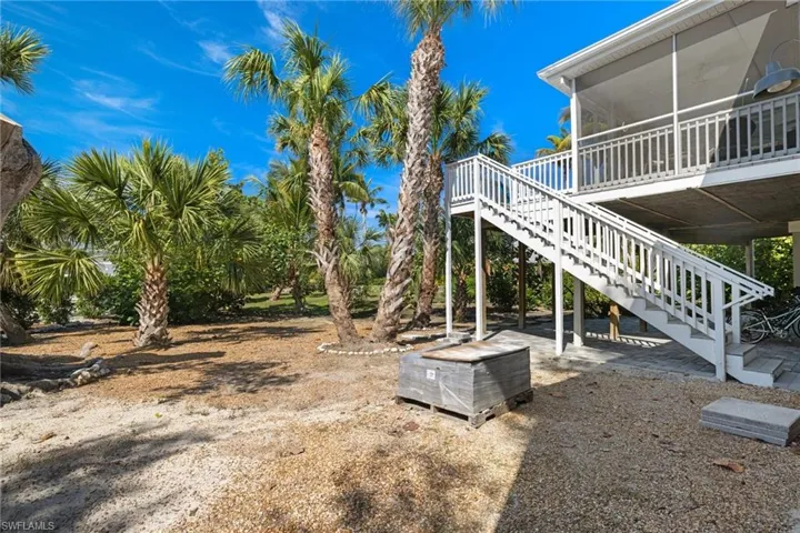 Exterior Back Stairs/Backyard