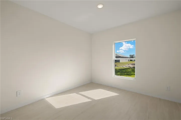 View of spare room