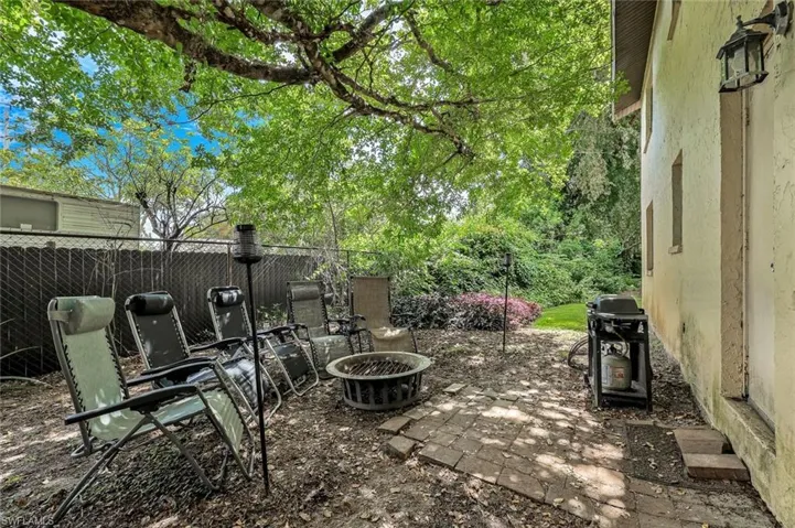 Additional outdoor space makes for perfect entertaining!