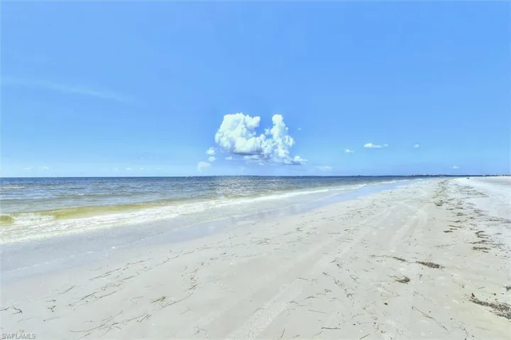 Property view of water featuring a view of the beach
