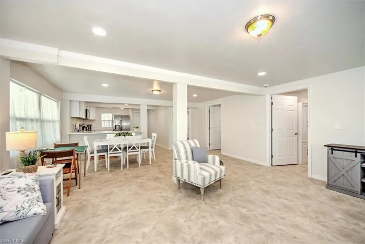 View of living room