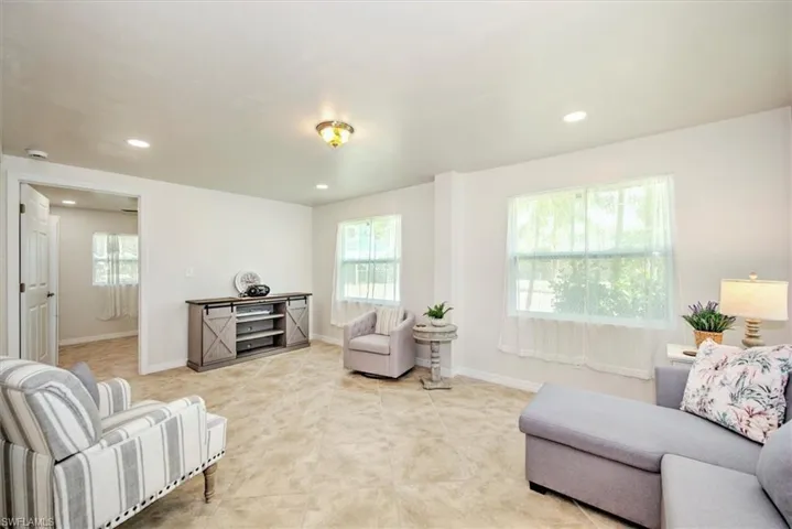 View of living room